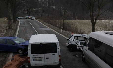 Dopravní nehoda - Bukovice směr Písařov ( 2 )
