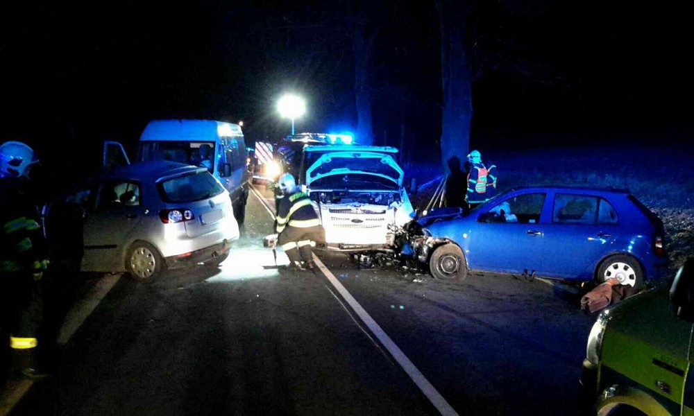 Dopravní nehoda - Bukovice směr Písařov ( 4 )